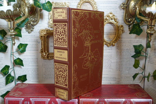 Shield of Sparrows - leatherbound