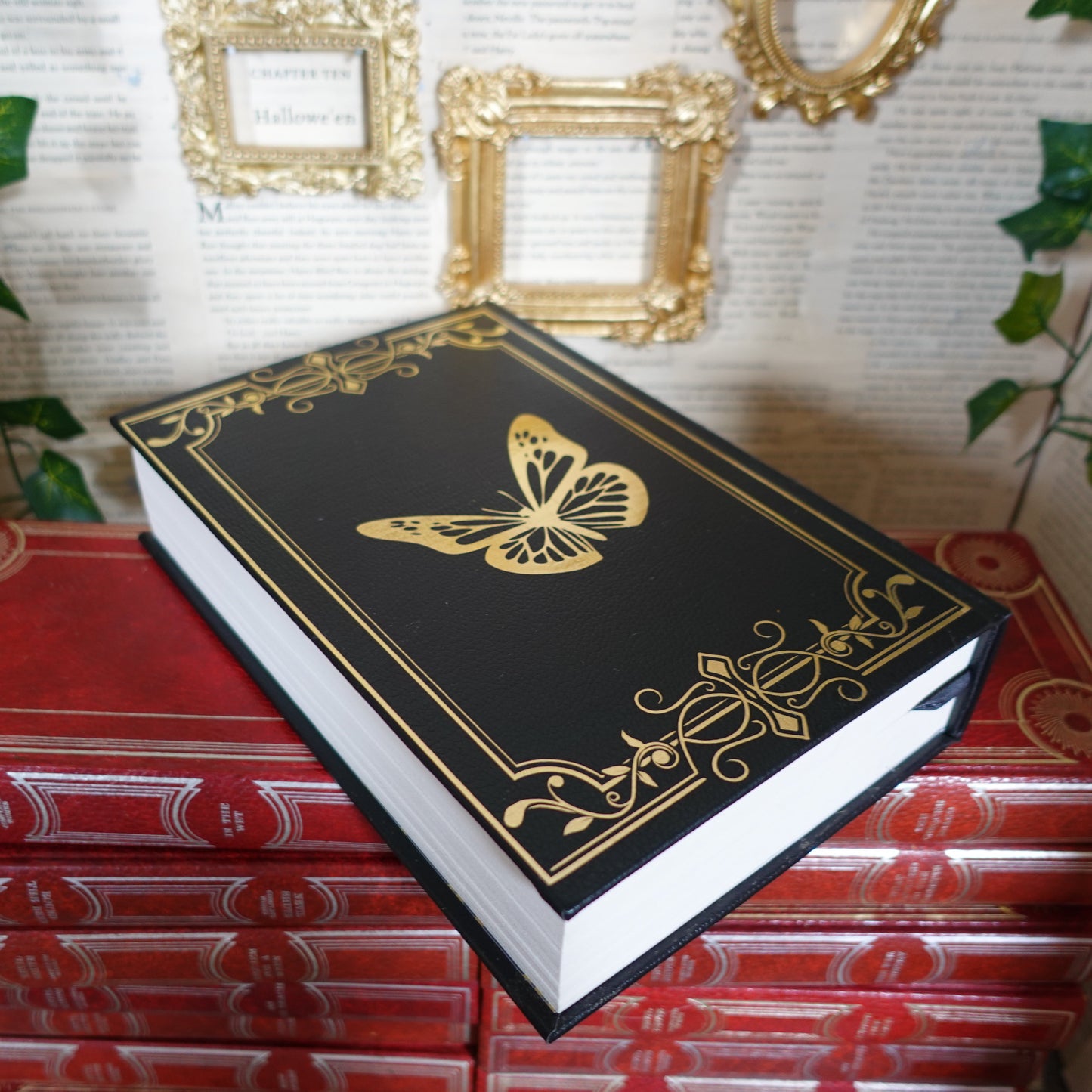 Fae & Alchemy - Quicksilver and Brimstone - leatherbound