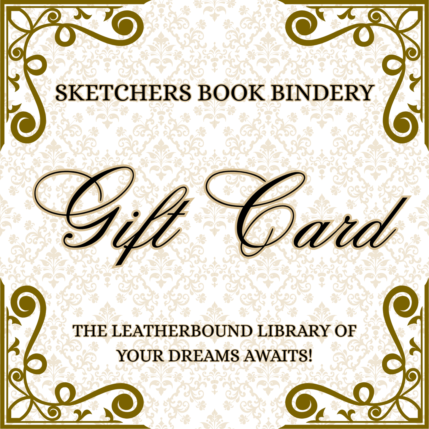 Sketcher's Book Bindery gift card