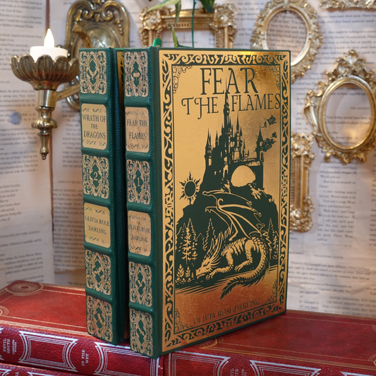 Fear the Flames series - Leatherbound rebind