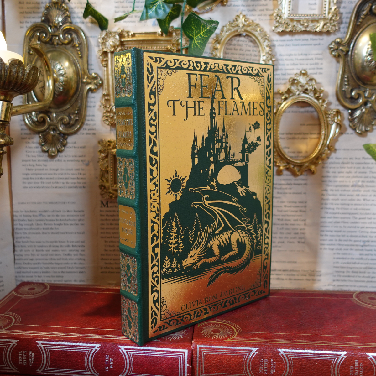 Fear the Flames series - Leatherbound rebind