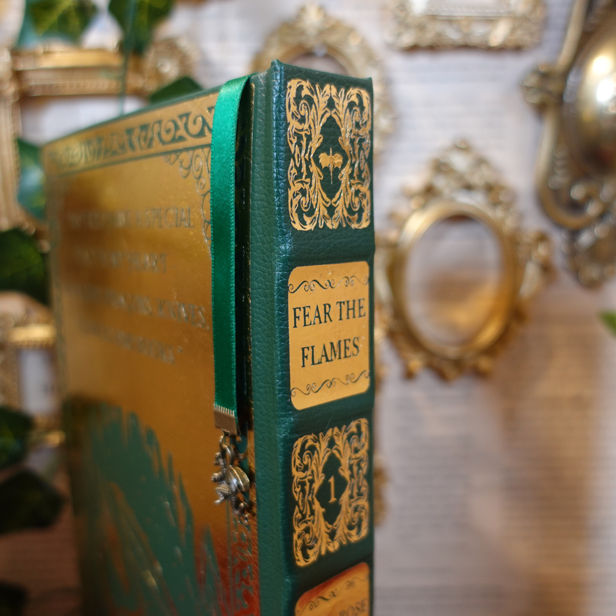 Fear the Flames series - Leatherbound rebind