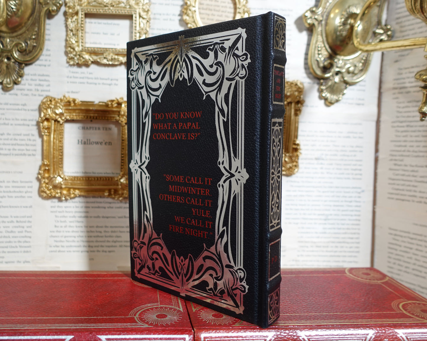 Devil's Night - faux leather rebind set