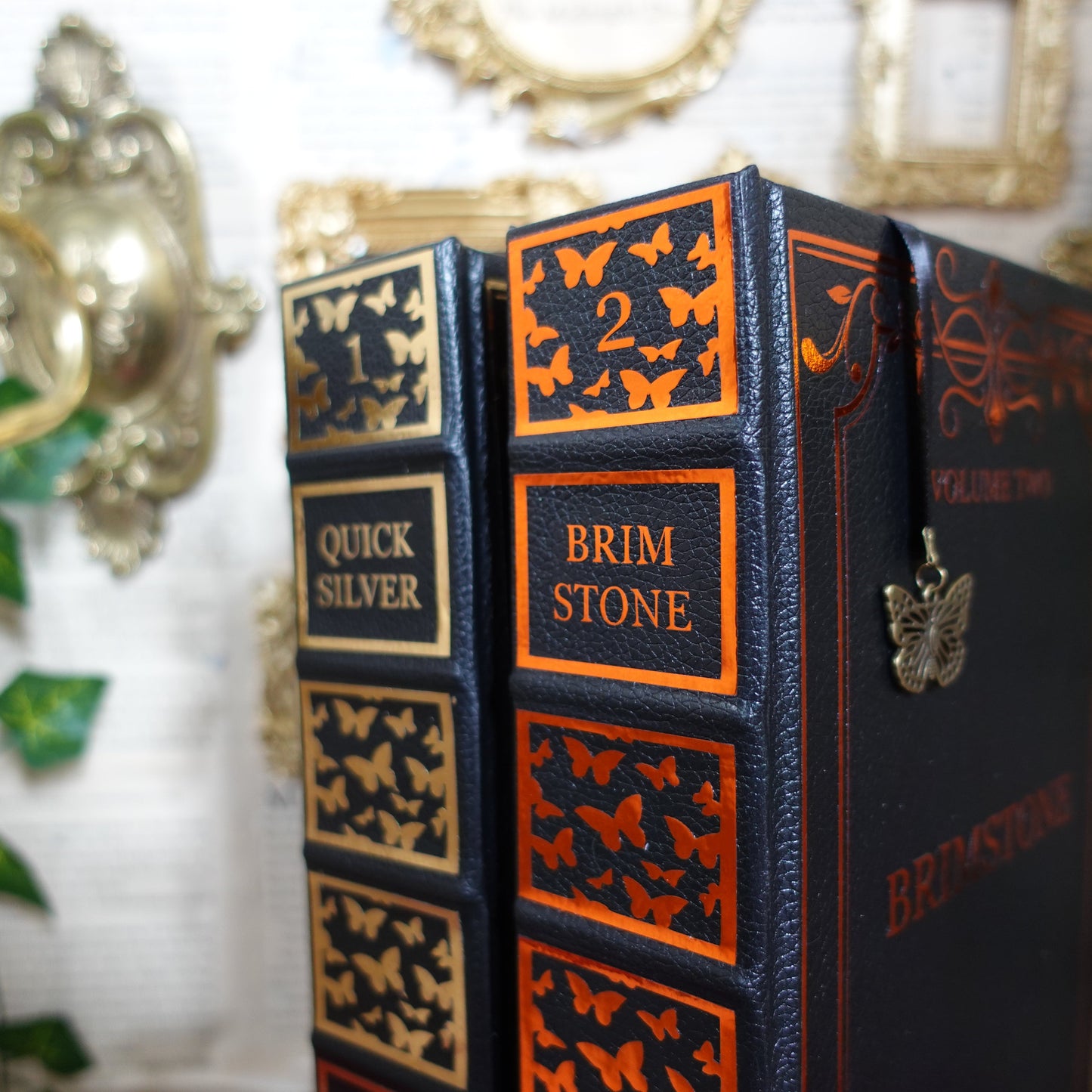 Fae & Alchemy - Quicksilver and Brimstone - leatherbound