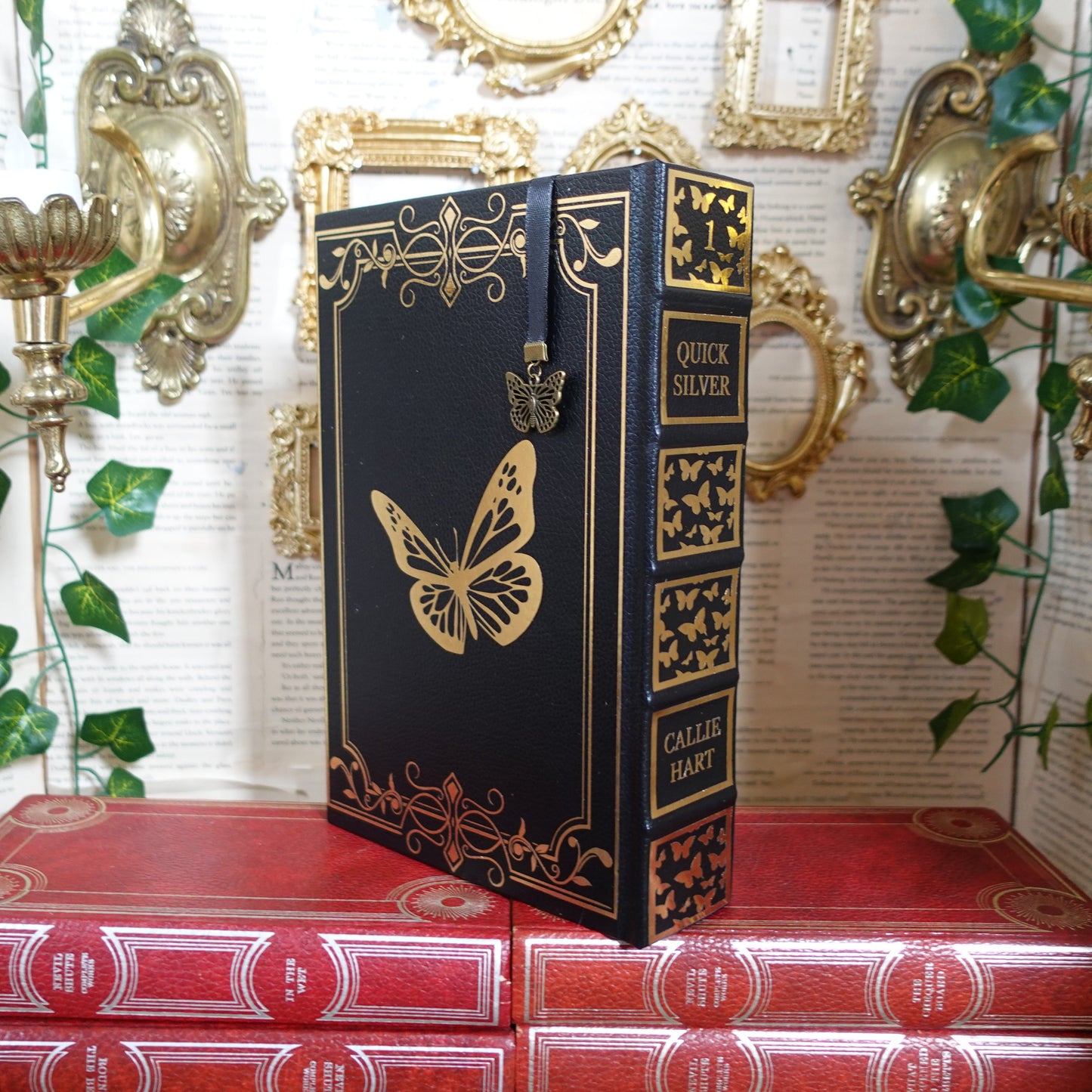 Fae & Alchemy - Quicksilver and Brimstone - leatherbound