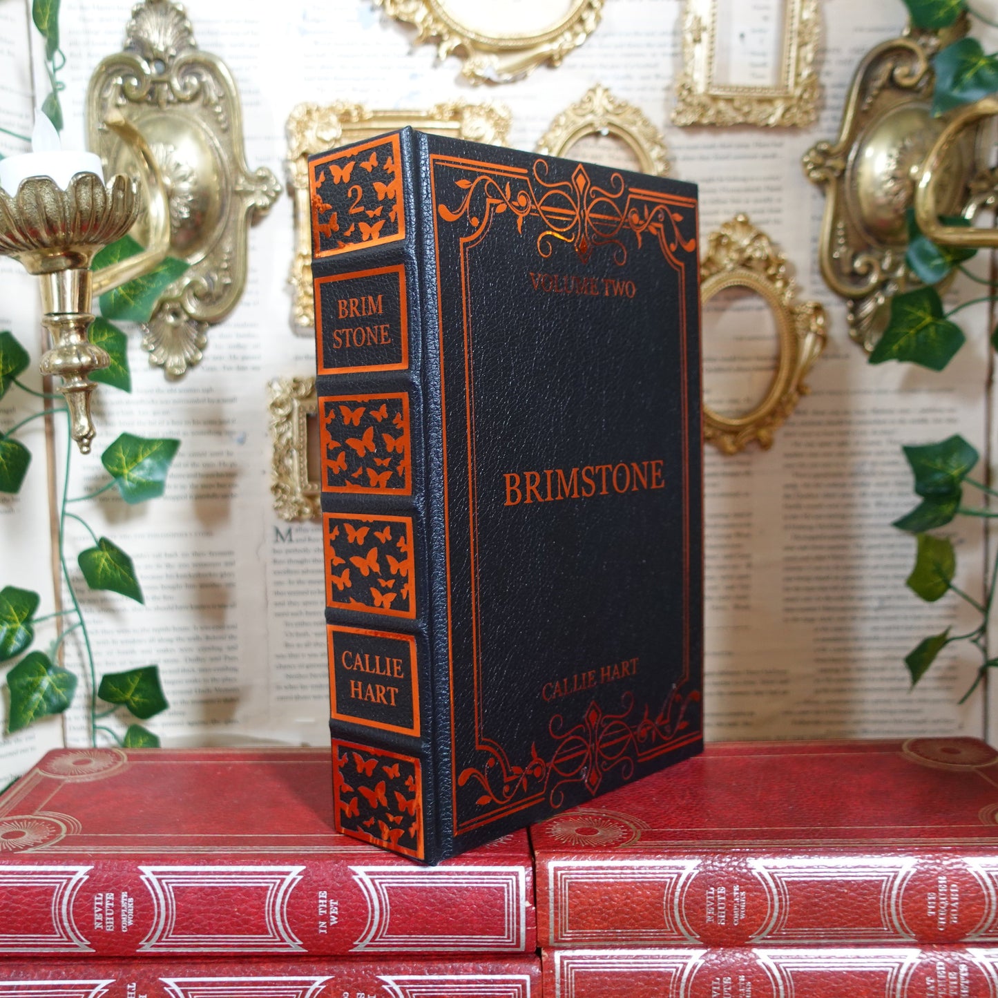 Fae & Alchemy - Quicksilver and Brimstone - leatherbound