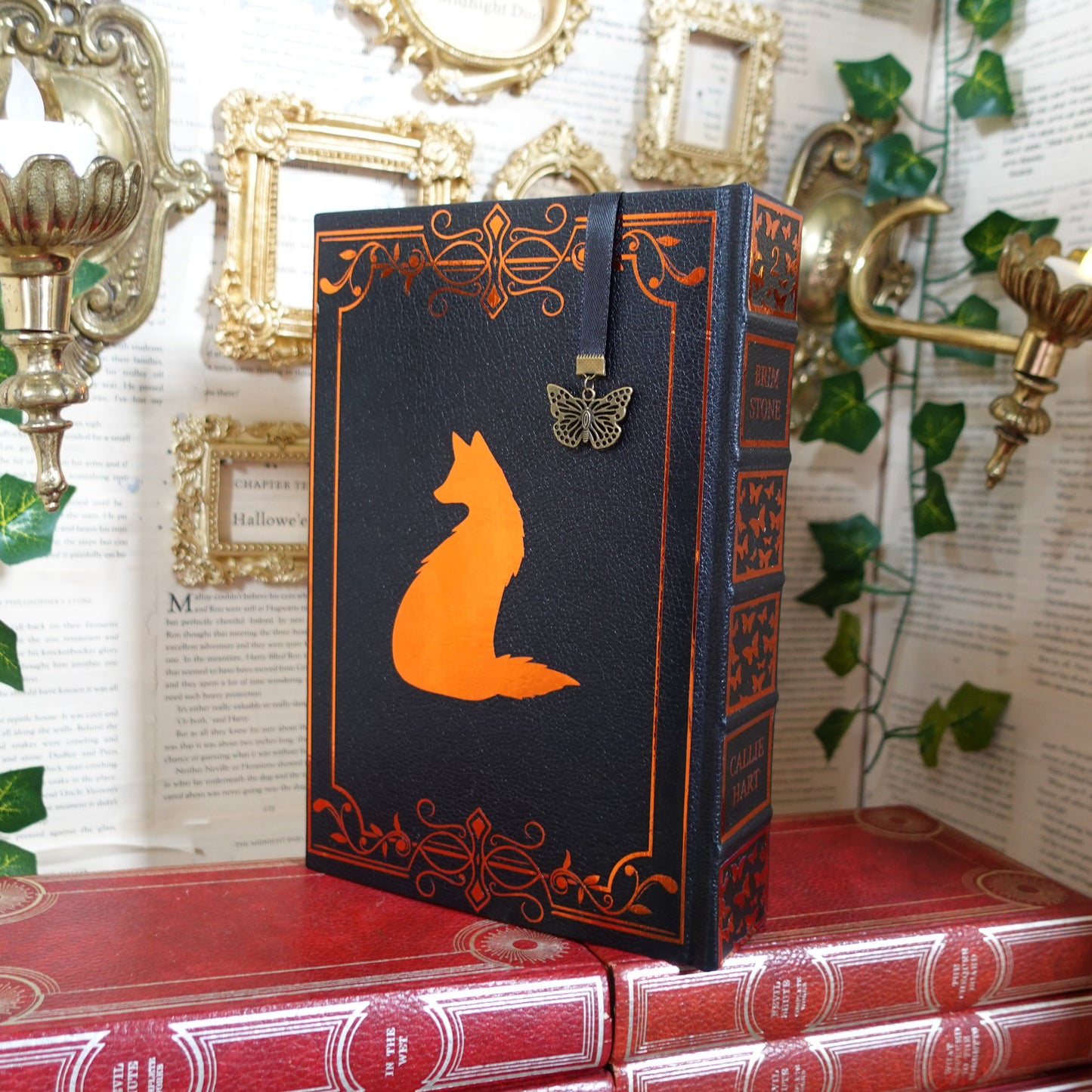 Fae & Alchemy - Quicksilver and Brimstone - leatherbound