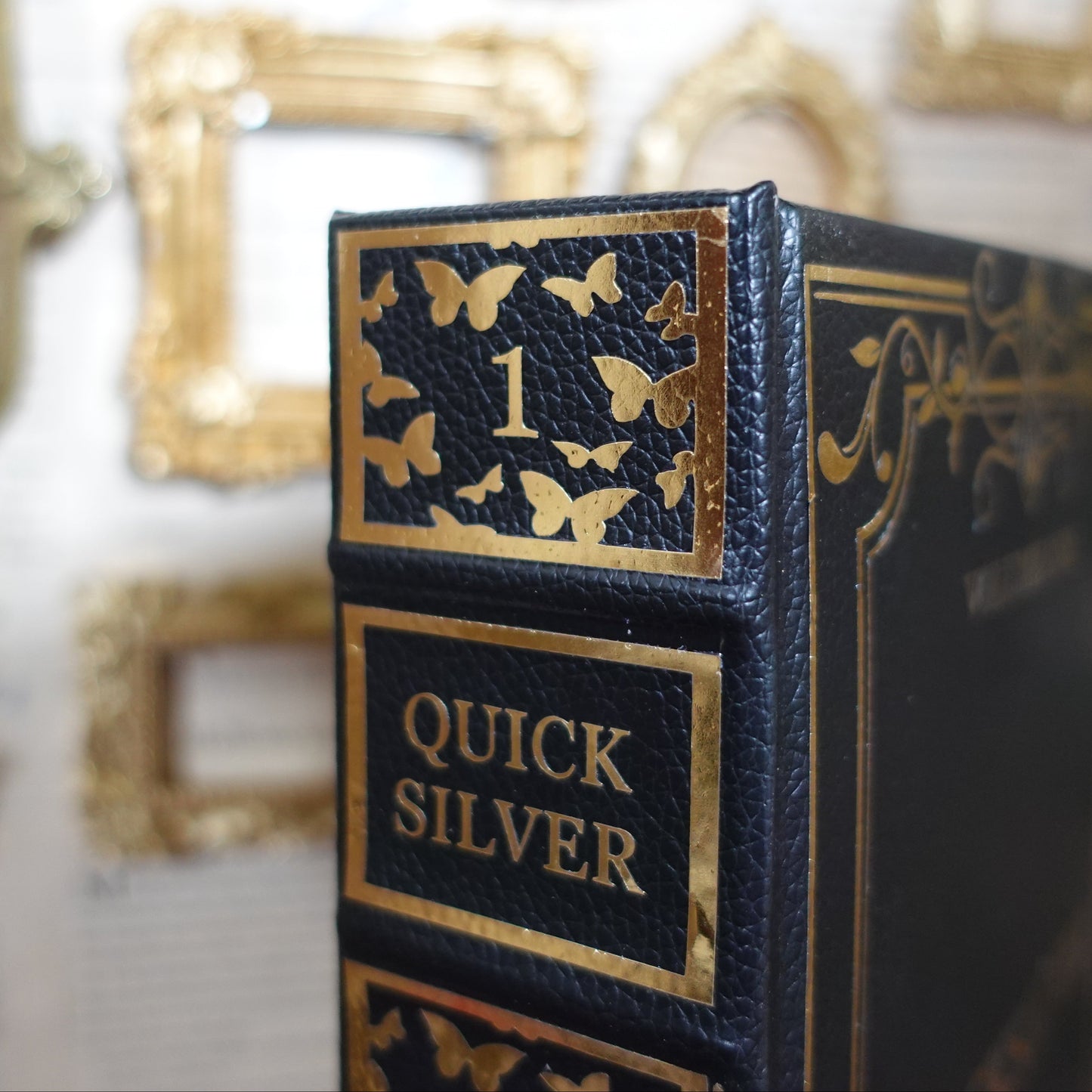 Fae & Alchemy - Quicksilver and Brimstone - leatherbound