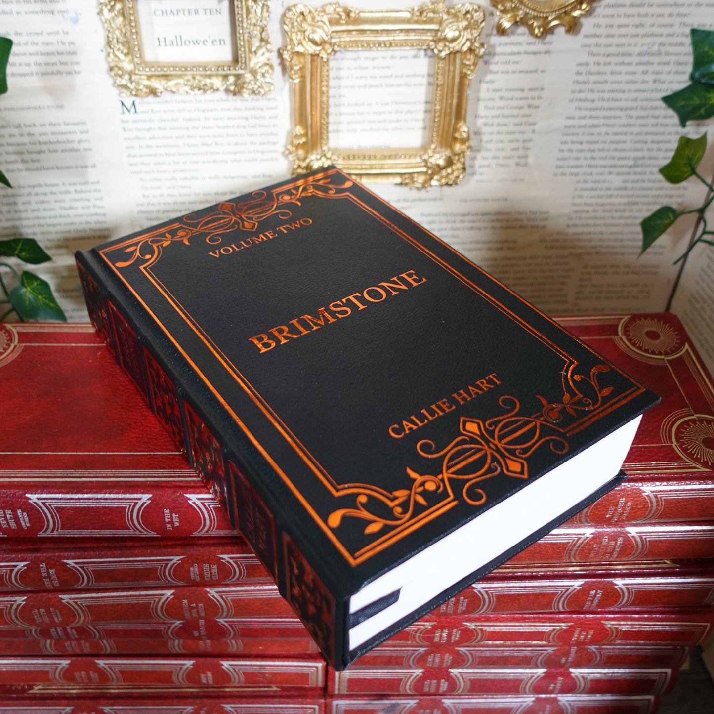 Fae & Alchemy - Quicksilver and Brimstone - leatherbound