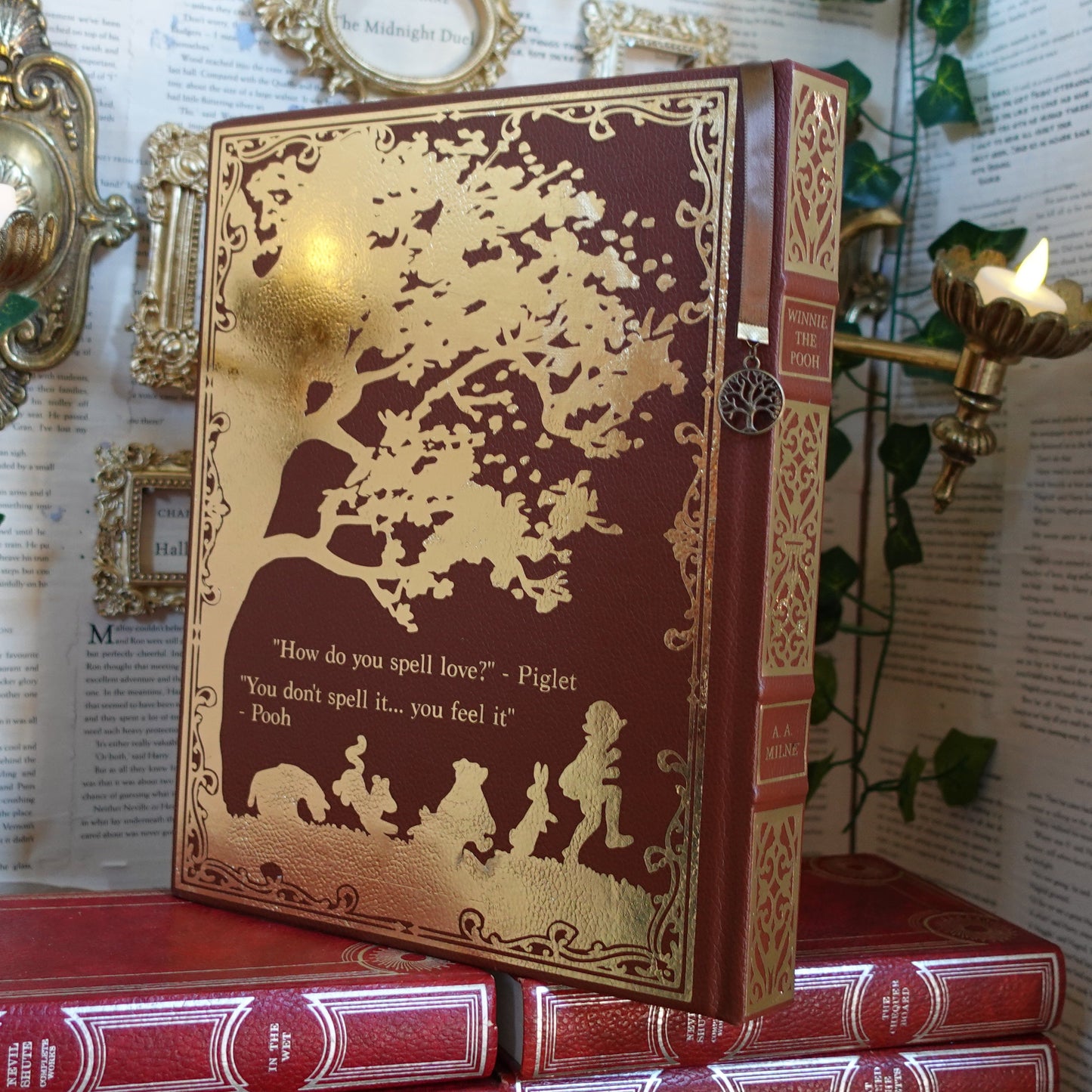 Custom rebound book