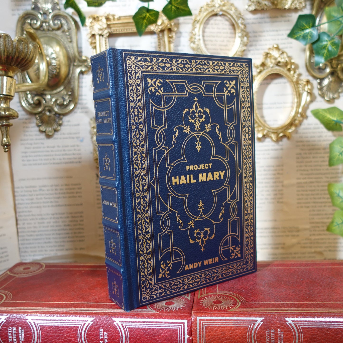 leatherbound Project Hail Mary special edition