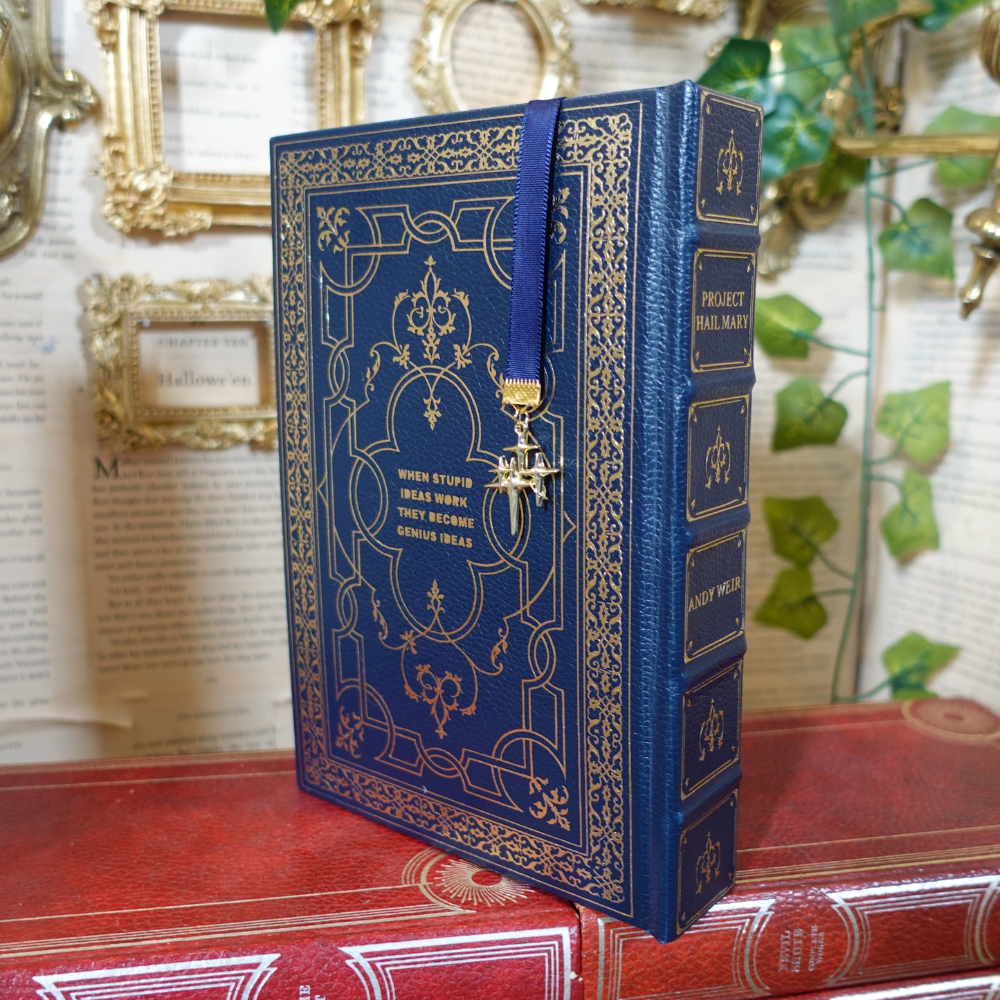 Project Hail Mary - leatherbound rebind