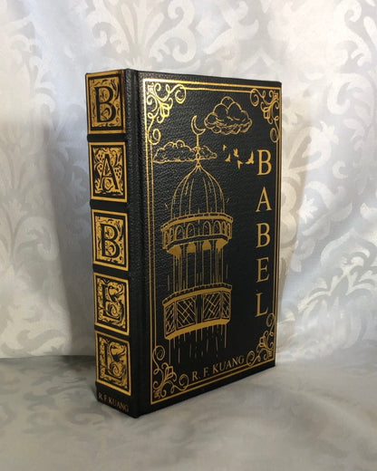 Babel - antique faux leather rebind
