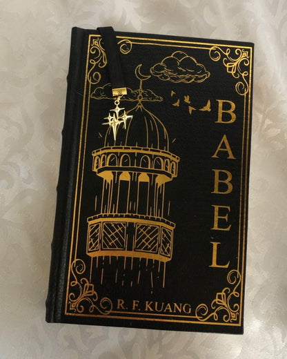 Babel - antique faux leather rebind